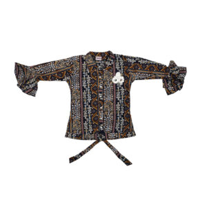 Ethnic Aura Tie-Up Shirt